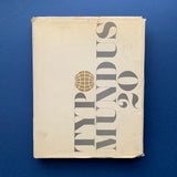 Typomundus 20, ICTA, Studi Vista, 1966  Buy and sell your out of print typography books and magazines with The Print Arkive.