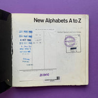New Alphabets A to Z. Herbert Spencer, Colin Forbes. 1973.  Buy and sell your out of print typography books and magazines with The Print Arkive.