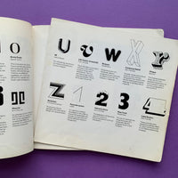 New Alphabets A to Z. Herbert Spencer, Colin Forbes. 1973.  Buy and sell your out of print typography books and magazines with The Print Arkive.