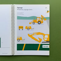 Tarmac: Interim Visual Identity Standards.  Buy and sell your out of print visual identity guidelines, books and magazines with The Print Arkive.