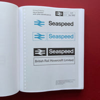 British Rail: Corporate Identity Manual  Buy and sell your out of print visual identity guidelines, books and magazines with The Print Arkive.