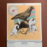 Hermann Hesse 1975 Calendar Illustrated by Milton Glaser.  Buy and sell your out of print graphic design books and magazines with The Print Arkive.