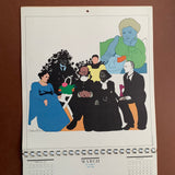 Hermann Hesse 1975 Calendar Illustrated by Milton Glaser.  Buy and sell your out of print graphic design books and magazines with The Print Arkive.