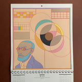 Hermann Hesse 1975 Calendar Illustrated by Milton Glaser.  Buy and sell your out of print graphic design books and magazines with The Print Arkive.