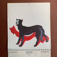 Hermann Hesse 1975 Calendar Illustrated by Milton Glaser.  Buy and sell your out of print graphic design books and magazines with The Print Arkive.