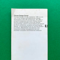 Conran Design Group. 1966  Buy and sell your out of print graphic design books and magazines with The Print Arkive.
