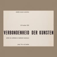 Verbondenheid Der Kunsten (Wim Crouwel)