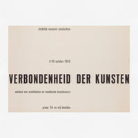 Verbondenheid Der Kunsten (Wim Crouwel)