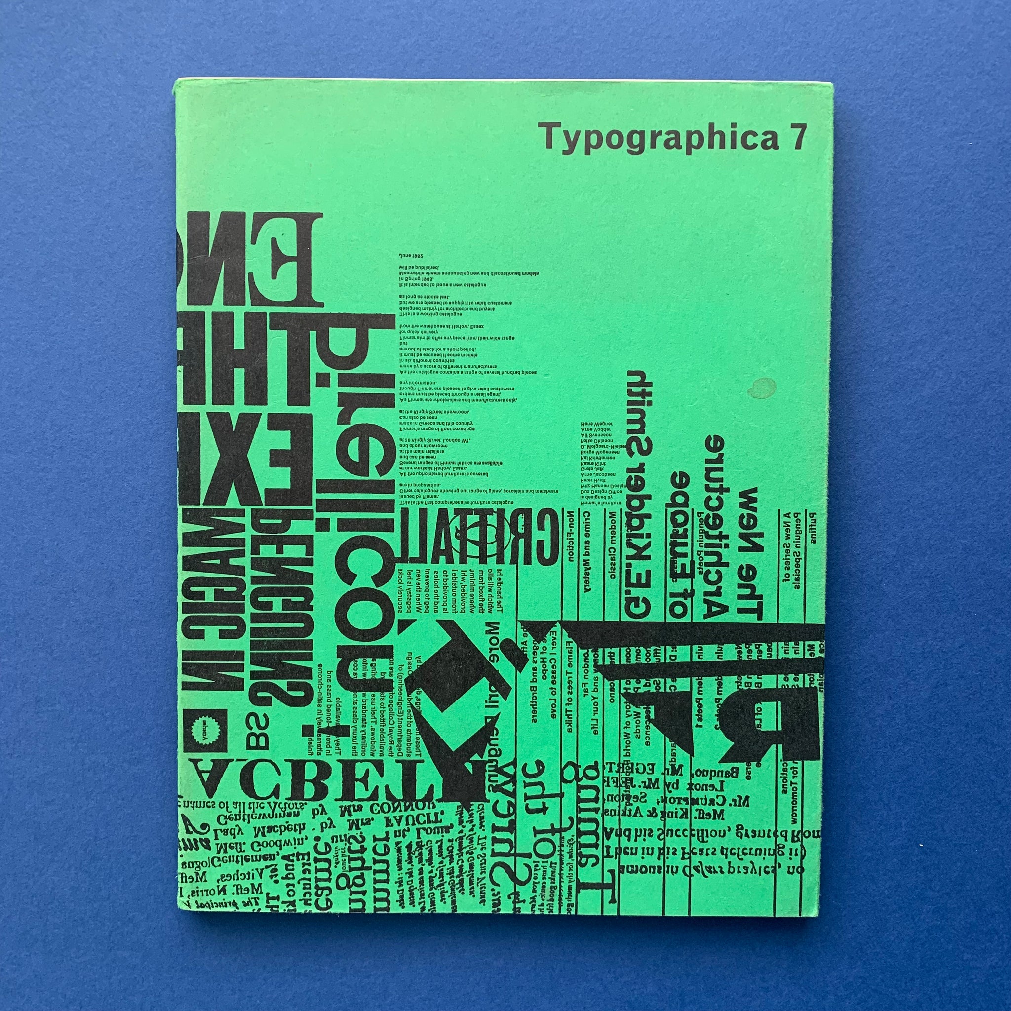 Typographica 7 (New Series) – The Print Arkive