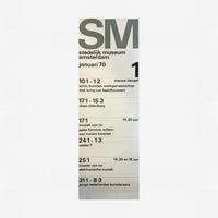 SM 1, January 1970 (Wim Crouwel)