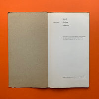 Schrift Ecriture Lettering (Adrian Frutiger)