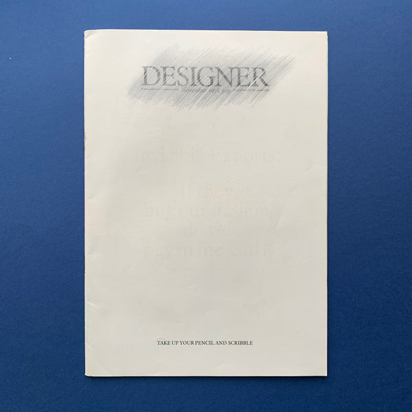 Designer, November 1978 (Society of Industrial Artists & Designers)