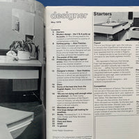 Designer, May 1978 (Society of Industrial Artists & Designers)