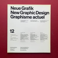 Neue Grafik / New Graphic Design / Graphisme actuel – First Edition Complete Set