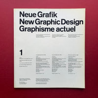 Neue Grafik / New Graphic Design / Graphisme actuel – First Edition Complete Set