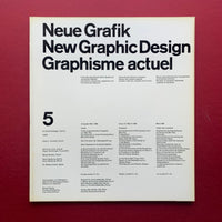 Neue Grafik / New Graphic Design / Graphisme actuel – First Edition Complete Set