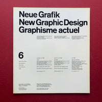 Neue Grafik / New Graphic Design / Graphisme actuel – First Edition Complete Set