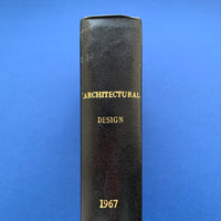 Architectural Design Magazine, (AD) Jan to Dec 1967