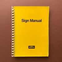 British Airports Sign Manual (Kinneir Calvert)