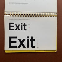 British Airports Sign Manual (Kinneir Calvert)