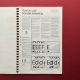 Post Office Transfer Sheets, Letraset Catalogue