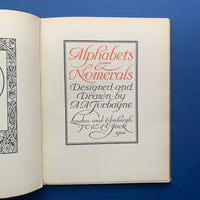 Alphabets & Numerals: Designed and Drawn by A.A. Turbayne