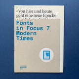 Fonts in Focus 7: Modern Times (Linotype)