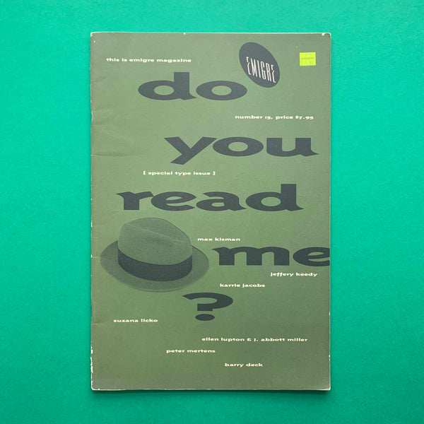 Emigre #15: Do You Read Me? (1990)