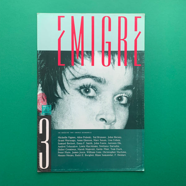 Emigre #3: The Magazine That Ignores Boundaries (1985)