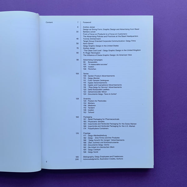 Corporate Diversity: Swiss Graphic Design and Advertising by Geigy