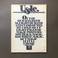U&lc. International Journal of Typographics. Vol 8, No 3, Sept. 1981