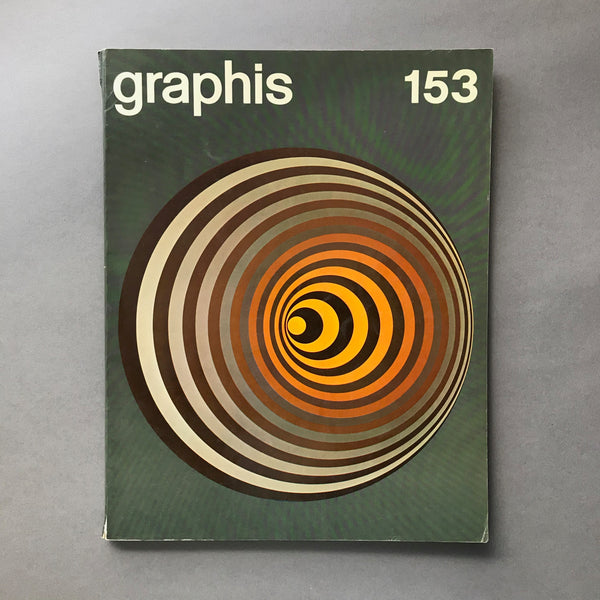 Graphis No.153, Volume 27, 1971 (Vasarely cover)