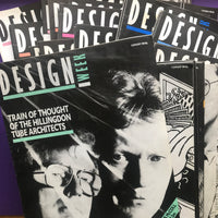1988 Design Week (x38 Magazine LOT)