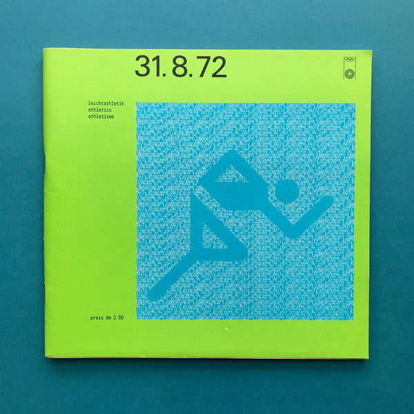 Games of the XXth Olympiad Munich 1972 - Athletics programme 31.8.72