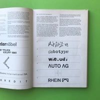 Designing Programmes 1968 (Karl Gerstner)