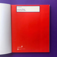 Lawrence Weiner - Turning Some Pages (SIGNED)