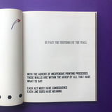 Lawrence Weiner - Turning Some Pages (SIGNED)