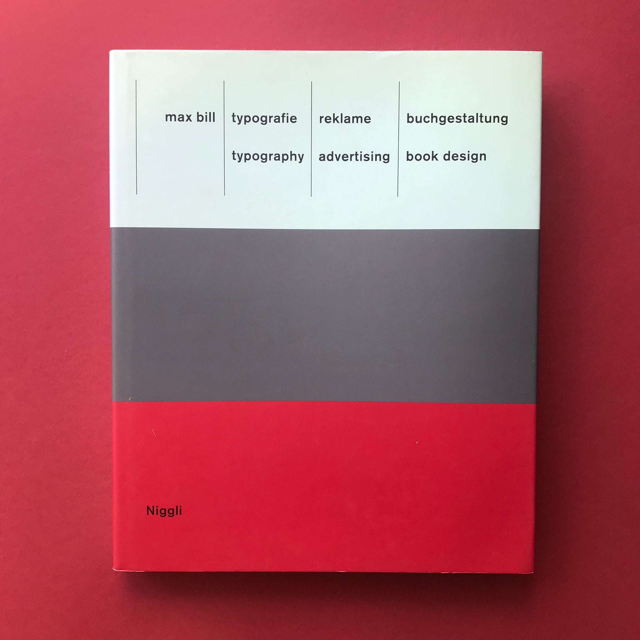 Typography. Advertising. Book Design (Max Bill) – The Print Arkive