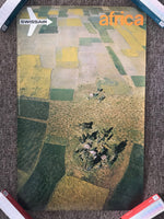 Swissair Africa (1971 Airview Poster)